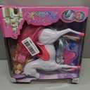BETTINA Unicorn and Princess Doll, Magical Light Unicorn Toys, Princess Toys for Girls 3+, Unicorn Gifts for Christmas Birthday for Kids Girls Aged 3 4 5 6 7 8