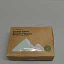 2-Pack Organic Bassinet Sheets for Girls, Boys - 100% Cotton Bassinet Mattress Sheets Compatible with Halo Bassinest Swivel Sleeper, Graco, Baby Delight, Chicco, Unisex Fitted Bassinet Sheets (Sage)