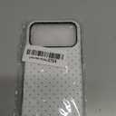 Jusy Compatible with MagSafe Polka Dot Case for iPhone 17 Pro Max, Cute Aesthetic Polka Dots Magnetic Phone Case, Soft TPU and Hard PC Protective Phone Cover for Women Girls (Matte) - White