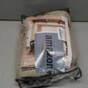 Flax Burlap 90 Inch Pinch Pleated Linen Curtains 2 Panel Set for Living Room Thick Linen Textured Drapes 90 Inches Long Pinch Pleat Drapes Semi Sheer Curtain for Dining Bedroom Office Dark Taupe (Burlywood Birch)