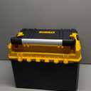 DEWALT TSTAK Tool Box, Deep, Long Handle, Extra Large Design, Fixed Divider for Tool Organization, Water and Debris Resistant (DWST17814)