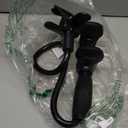 Lamicall Gooseneck Phone Holder for Bed - [Upgraded Stable Clip] for Desk, Headboard, Bed, Bedside, Table, Flexible Gooseneck Long Arm Stand, Overhead Cell Phone Clamp Mount, for All 4-7 Devices (black)