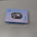 Silicone Cover Set Compatible with Oculus/Meta Quest 3, Touch Controller Grips Cover, VR Shell Cover, Facial Interface Cover, Protective Lens Cover, Tempered Glass Lens Caps (Aurora Blue)