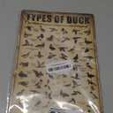 Type Of Duck Tin Sign Duck Hunting Decor Mallard Ducks Knowledge Metal Signs Vintage Duck Hunting Decorations For Home Kitchen Bathroom Duck Wall Art Decor Poster 8 x 12 Inch (Duck)