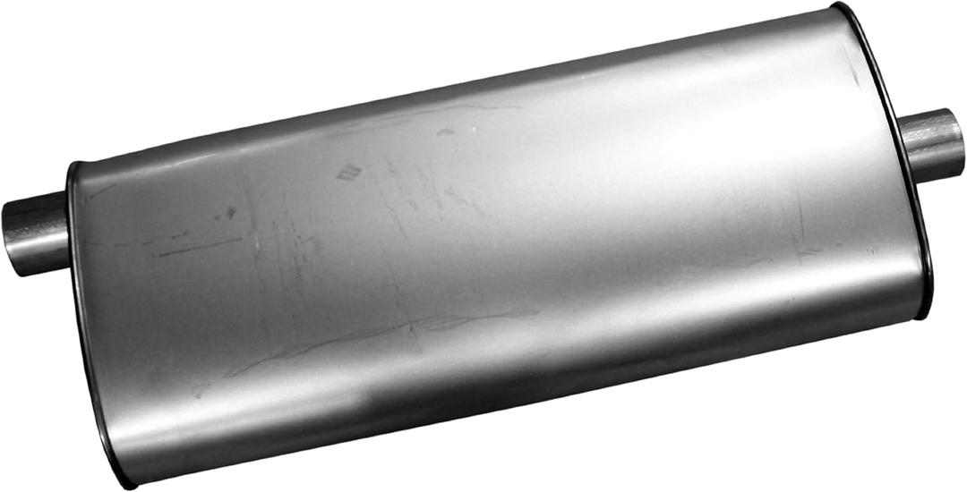 Walker Quiet-Flow SS 21544 Direct Fit Exhaust Muffler 2.5" Inlet (ID) 2.25" Outlet (ID) for Jeep Grand Cherokee