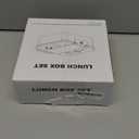 Game Bento Box for Kids, Lunch Box with Thermo(9oz Food Jar), Folding Spoon, Removable Divider & Sauce Cup, Lunch Box Kids for School,Travel, BPA-Free & Realistic Shape(Blue-Red)