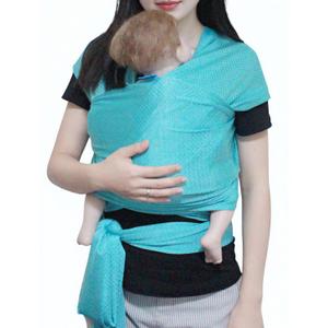 Baby Wrap Sling Carrier for Newborn, Infant, Toddler, Kid | Breathable Lightweight Stretch Mesh Water Sling | Nice for Summer, Pool, Beach, Swimming | Perfect Shower Gift Bluishgreen