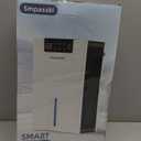 Dehumidifier, Dehumidifiers for Home, 98 OZ Water Tank, (1000sq.ft) Dehumidifiers for Basement Bedroom Bathroom with Auto Shut Off, Washable Air Filter, Timer Setting, 7 Colors Light, White