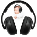 Baby Headphones for Noise - [Upgraded Baby-Friendly Version] Baby Ear Muffs Noise Protection - Baby Noise Cancelling Headphones - Baby Ear Protection for 3 Months to 2 Years, normal, Black