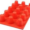 Silicone Cake Mold Fondant Jelly Pudding Ice Cube Molds Mousse Mould DIY Bakery Accessories (Cone Shape)