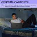 HP Chromebook 14 inch Laptop, HD Display, Intel Processor N100, 8 GB RAM, 128 GB UFS, Intel UHD Graphics, Chrome OS, Chalkboard Gray, 14a-nf0099nr