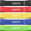 Resistance Bands for Working Out, Exercise Bands Resistance Bands Set with 5 Resistance Levels, Latex Loop Bands for Women Men, Workout Bands for Legs, Glutes, Strength Training, Yoga, Home Gym
