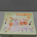 Play Kitchen Pots and Pans Set for Kids, Pretend Role Play Cooking Toys Gifts for Toddlers Girls Boys Ages 3 4 5 6