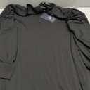 Adrianna Papell Womens Pleated Knit Crew Neck Dress XL