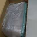 Ziliny 1 Pcs 2 Qt Square Food Storage Container with Lid, Clear Plastic Container with Lid and Scale in Green, Kitchen Organization Set for Home Kitchen, Restaurant Meal Prep