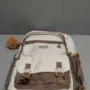 Kids Backpack for Girls, School Bags Bookbag for Girls Elmentary Middle School, with Furry Pendant, A08-Coffee