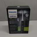 Philips Sonicare ProtectiveClean 5300 Rechargeable Electric Toothbrush, with Pressure Sensor, 3 Cleaning Modes, SmarTimer and QuadPacer, with 2 Bonus Brush Heads, Travel Case, Black, Model HX6423/34