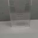 YUXUN Crystal-Clear Acrylic File Organizer, 3-Tier Vertical Desk Organizer for Home & Office, Space-Saving Wall Mount or Desktop Use