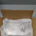 Xymoso Acrylic Rabbit Hay Feeder with Lid,Guinea Pig Hay Rack Holder Chinchilla Cage Accessories for Rabbits Guinea Pigs Bunny