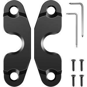 Sun Visor Repair Kit Compatible with Jeep Wrangler JK 2018, JL 2018-2023, Gladiator 2020-20232 Pack Jeep Visor Repair kit (Black 2)