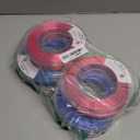 AMOLEN Silk PLA 3D Printer Filament Bundle, Shiny Dual Color Filament 1.75mm Pack, Multi Color Change 3D Printing Filament for Most FDM 3D Printer, 4 Spools 200g Each (200*4-dual Red Gold/Red Green/Red Blue/Blue Green)