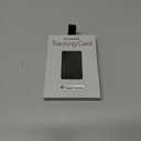 SPOTMINDERS Husband Valentines Day Gifts for Him Apple MFi Certified Wallet Tracker Works with Apple Find My Tracking Card for Wallet Card Rechargeable IP68 0.07in Slim iPhone Item Finder for Luggage (Black (Pack of 1))