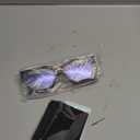 livho Oversized Eyewear Frame for Woman and Men - Rectangle Fashion Glasses for Computer, Chic Preppy Frame (*Coco Tortoise)