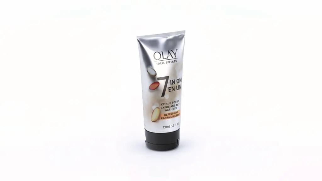 Olay Total Effects Citrus Facial Cleanser and Scrub, 5.0 Ounces