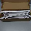 Drink Organizer for Mini Fridge,12oz 16oz 20oz - Soda Can Dispenser for Refrigerator, Width Adjustable, Automatic Pusher Glide, White (Mini 12.2"D), 12.2"D 5ROW, Holds 20 Cans