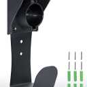 EV Charger Holder Wall Mount J1772 Holder, No Cable Cutting, Outdoor/Indoor, EV Cable Holder and Electric Car Plug Nozzle Holster Dock Combination for SAE J1772 Connector