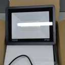 100W LED Flood Light Outdoor, 2Pack 10000LM Super Bright, IP66 Waterproof Outside Work Lights, 6500K Daylight White Security Lights, Plug in Flood Light for Yard Garage Garden Patio