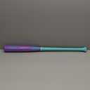 Rawlings | Player Preferred Adult Wood Bat | Ash | Multiple Sizes & Colors (32", Purple / Bright Teal | 318)