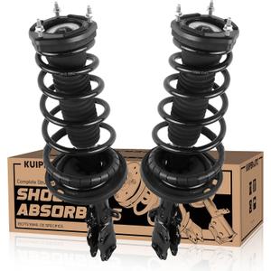 KUIPERAUTO 1333376L 1333376R Complete Rear Struts Coil Spring Assembly Compatible for 2012-2017 Toyota Camry SE Rear Pair Set Replacement Shock Absorbers