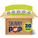 SkinnyPop Popcorn, Original, Whole Grain, Dairy-Free Snack, 0.65oz Bags (30ct), BB: 01/5/2026