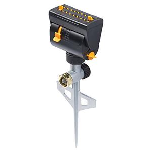 Melnor XT Mini-Turbo Oscillating Sprinkler on a Spike with One Touch Width Control & Flow Control, and Rotation, waters up to 3,900 sq.ft. Melnor XT Mini-Turbo Oscillating Sprinkler on a Spike with One Touch Width Control & Flow Control, and Rotation, waters up to 3,900 sq.ft.