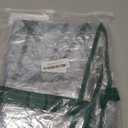 UWIOFF 4-Tier Greenhouse Replacement Cover Clear PVC Greenhouse Cover with Roll-Up Zipper Door - 27" L x 19" W x 63" H