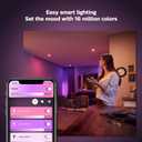 Philips Hue Smart 85W BR30 LED Bulb- White and Color Ambiance Color-Changing Light- 1 Pack- 1200LM- E26 - Indoor - Control with Hue App- Works with Alexa, Google Assistant and Apple Homekit
