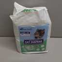 Pet Soft Disposable Cat Diapers - Female Dog Diapers for Cats & Dogs in Heat Period or Urine Incontinence, Doggie Diapers Ultra Absorbent Leak-Proof Puppy Diapers 24pcs (Green, XS) (X-Small (24Counts)