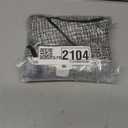 Smiry Printed Couch Cushion Covers, Stretch Soft Couch Covers for Sofa, Washable Non-Slip Sofa Slipcover Furniture Protector for Indoor and Outdoor (2 Pack, Grey and Black)