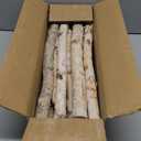 12-Pack White Birch Logs for Fireplace - Natural Decorative Birch Branches for Mantel, Fake Fireplace, Indoor Decor, DIY Crafts, and Planter Decoration (0.8"-1.6" Dia. x 16" Long)