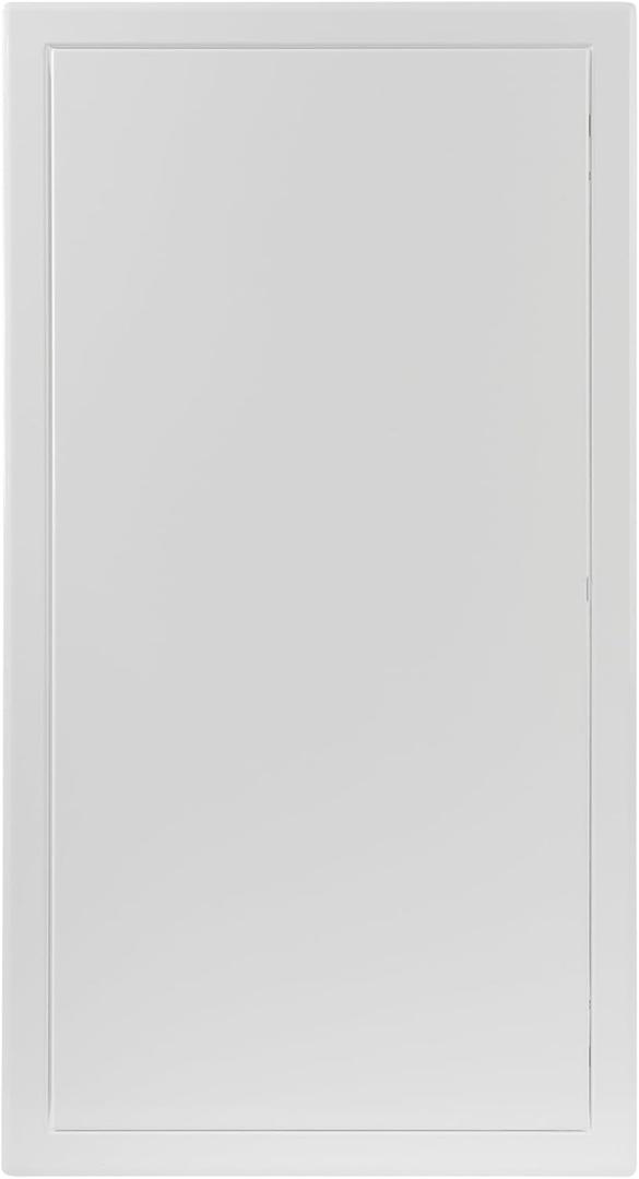 Repa Market 10 x 20 Inch Access Panel for Drywall/White Powder Coated Steel Wall Hole Cover/Door Panel/Cover Plates with Latch Service Hatch/HVAC Access Door for Plumbing, Electrical Use