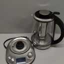 Electric Tea Kettle, 9 Temperature Control Presets Glass Kettle, 1200W Tea Pot with Removable Infuser, 2 Hours Keep Warm, 1.7 Liter Electric Kettles, Borosilicate Glass & Stainless Steel