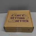 LE TAUCI Dog Bowls Slow Feeder Ceramic, 1.5 Cup Slow Feeding Bowl for Small and Medium Breed, Puzzle Dog Food Bowl for Fast Eater, Maze Purple