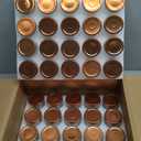 WRINGKIT 40 Pack Glass Mason Jars, 6 Oz Small Jam Canning Jars with Airtight Lids, Clear Mason Spice Jars for Pudding, Jelly, Honey, Sauces, Yogurt