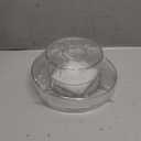 360 Rotating Makeup Organizer - Cosmetic Skincare Organizers wish Brush Holder, Large Capacity Cosmetic Display Case for Vanity, Bathroom Countertop (Clear)