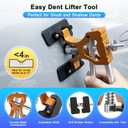 VEXTRO Paintless Dent Repair Kit, Dent Puller kit,Dent Removal Tools with Metal Dent Lifter, Bridge Puller, Slide Hammer T-Bar, PDR Kit for Car Dent Repair, Auto Body Dent Puller, Hail Damage Removal (EXP 08/07/26)