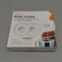 AIEVE Mixer Bowl Covers,Mixer Splatter Guard Lids for KitchenAid 4.5-5 Quart Tilt-Head Stand Mixer(2 Pack)