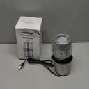 Secura Electric Coffee Grinder and Spice Grinder with 2 Stainless Steel Blades Removable Bowls