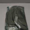 Pure Colour Crossbody Bum Bags for Women Spacious Checkered Cross Body Bag Nylon Trendy Fanny Pack for Travel (Beans Green)