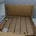 Tandefio 2 Pack Dog Crate Divider Panel for 48 Inch Crates - Adjustable Metal Pet Kennel Divider for Large, Medium & Small Dogs | Easy Installation & Secure Design (28 x 29.1 Inches)